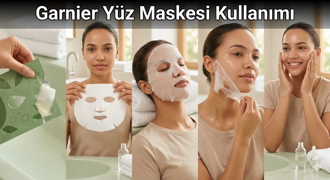 Garnier Yüz Maskesi Kullanımı